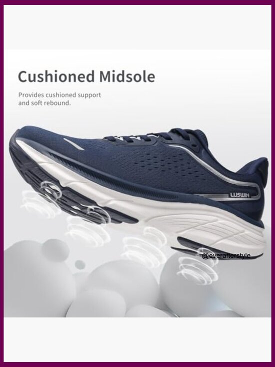 Lightweight Breathable Mesh Walking Shoes with Cushioning and Non-Slip Sole